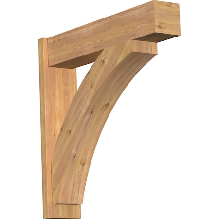 Ekena Millwork Thorton Block Smooth Outlooker, Western Red Cedar, 7 1/2"W x 34"D x 34"H OUT08X34X34THR05SWR